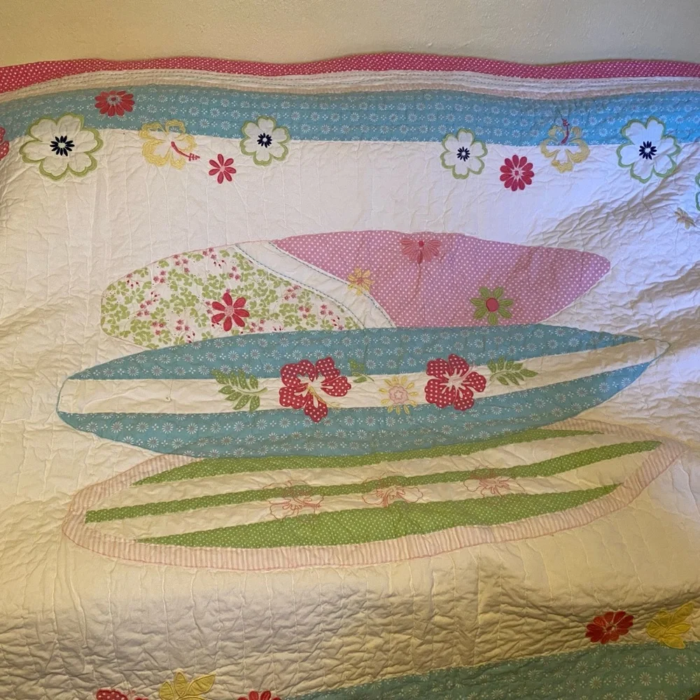 Pottery Barn Kids comforters/sham set, Twin size